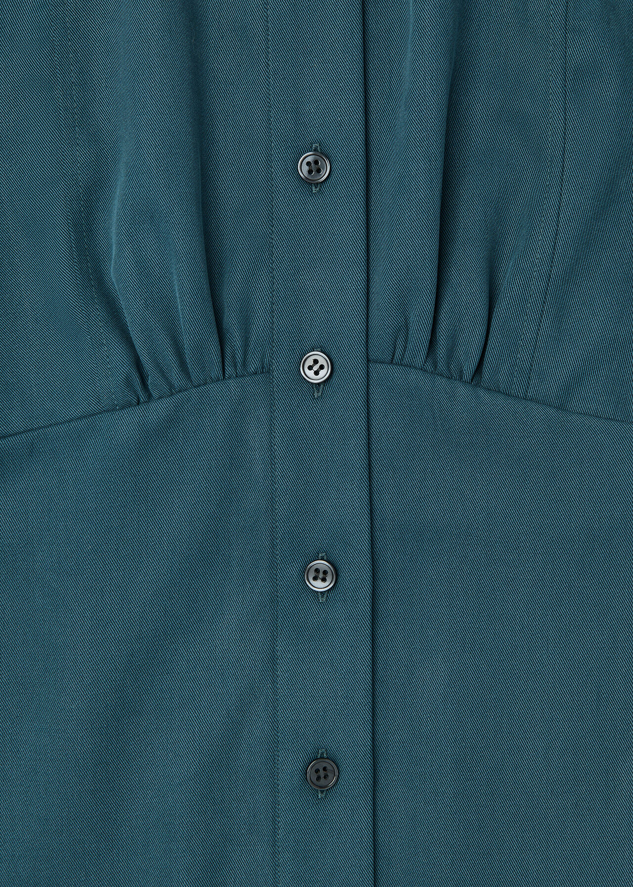 Button Front Flippy Mini Dress