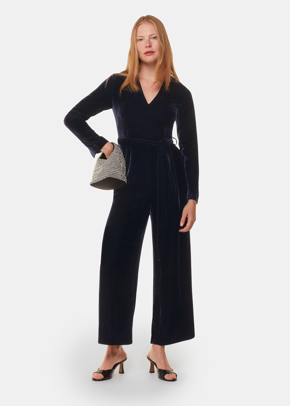 Elora Velvet Jumpsuit