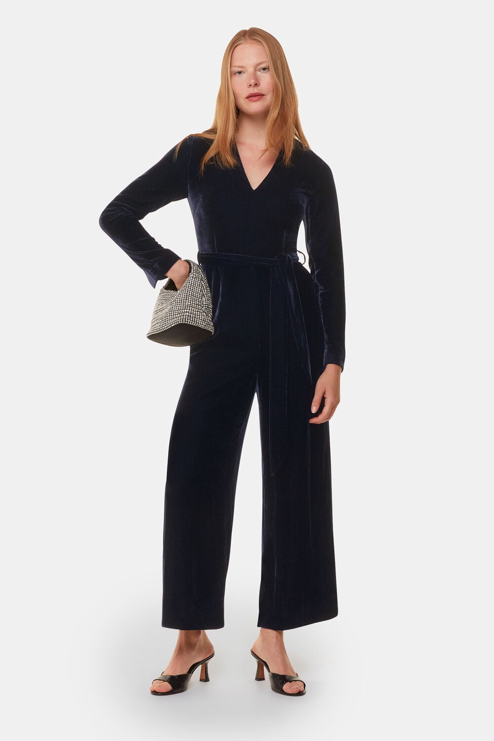 Elora Velvet Jumpsuit