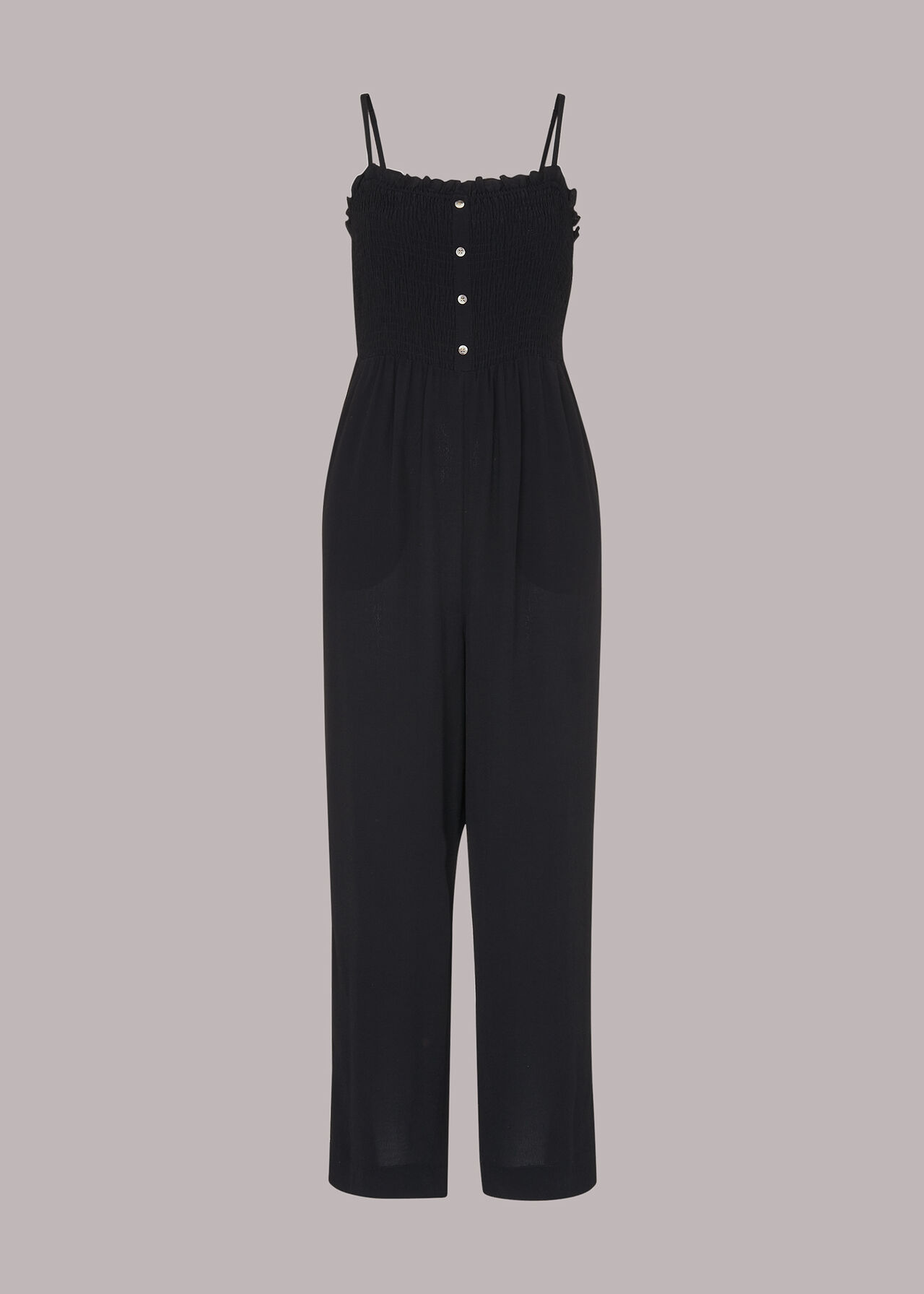 Nadia Shirred Jumpsuit