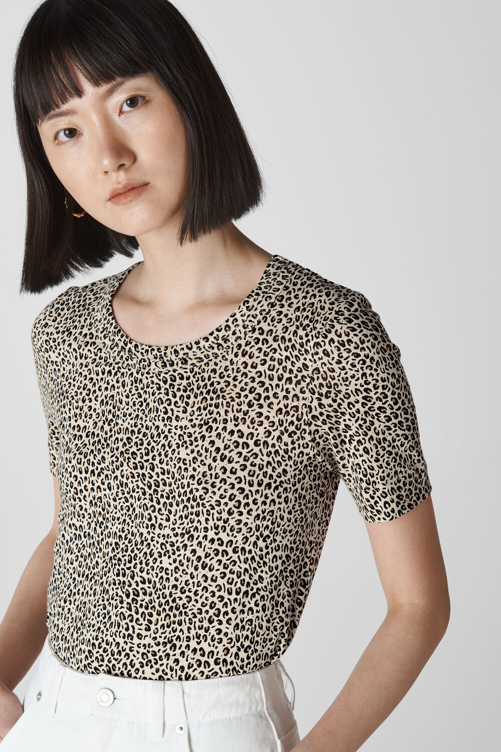 Mini Leopard Rosa TShirt Leopard Print