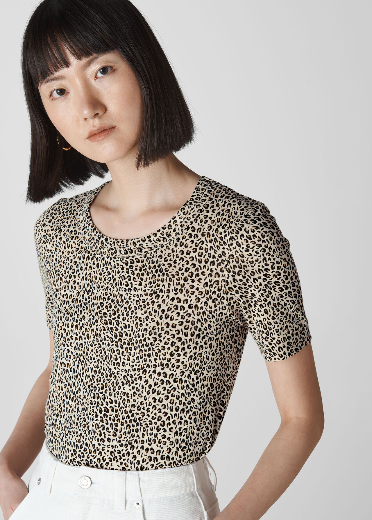 Mini Leopard Rosa TShirt Leopard Print