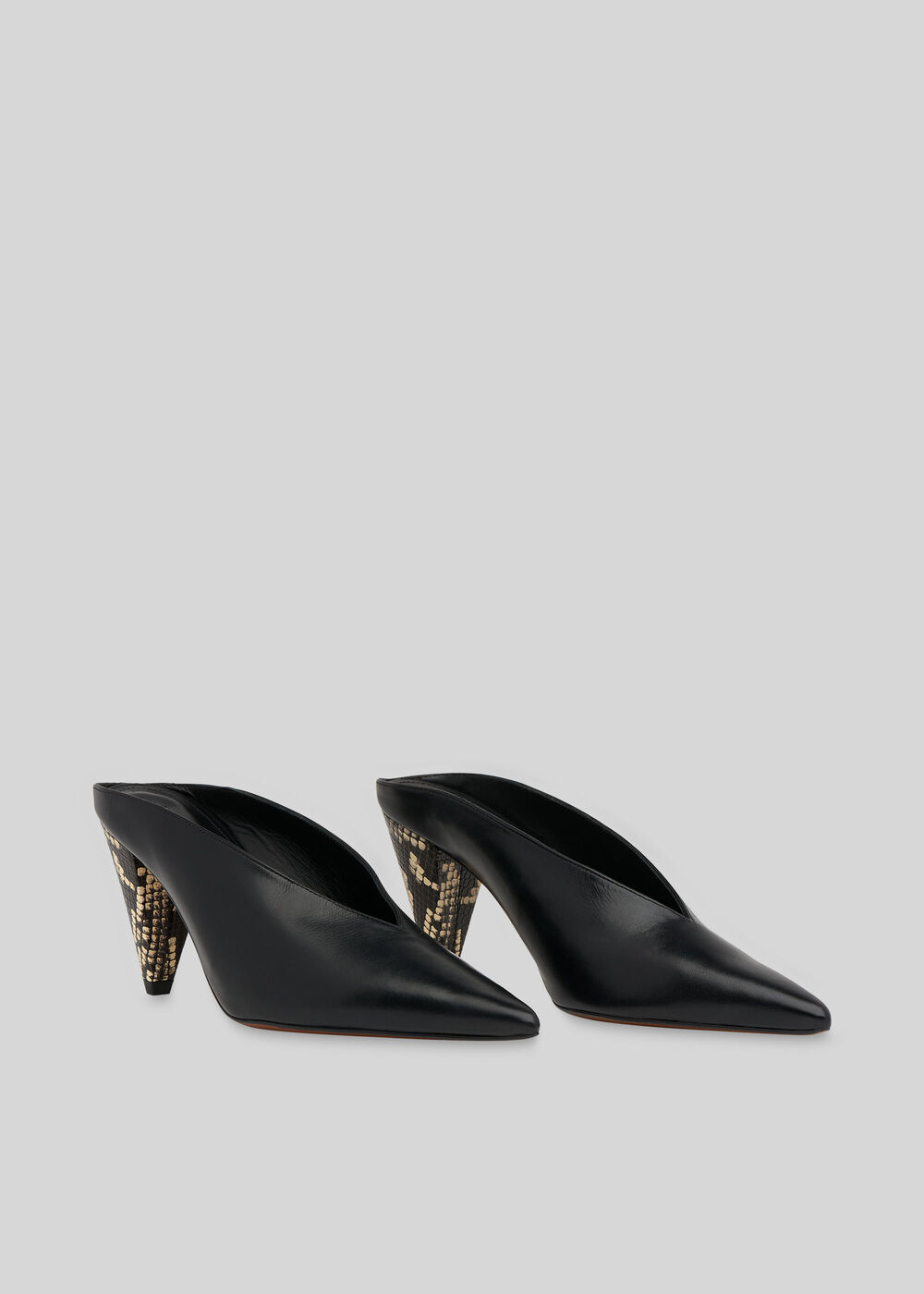 Ari Slip On Mule Black
