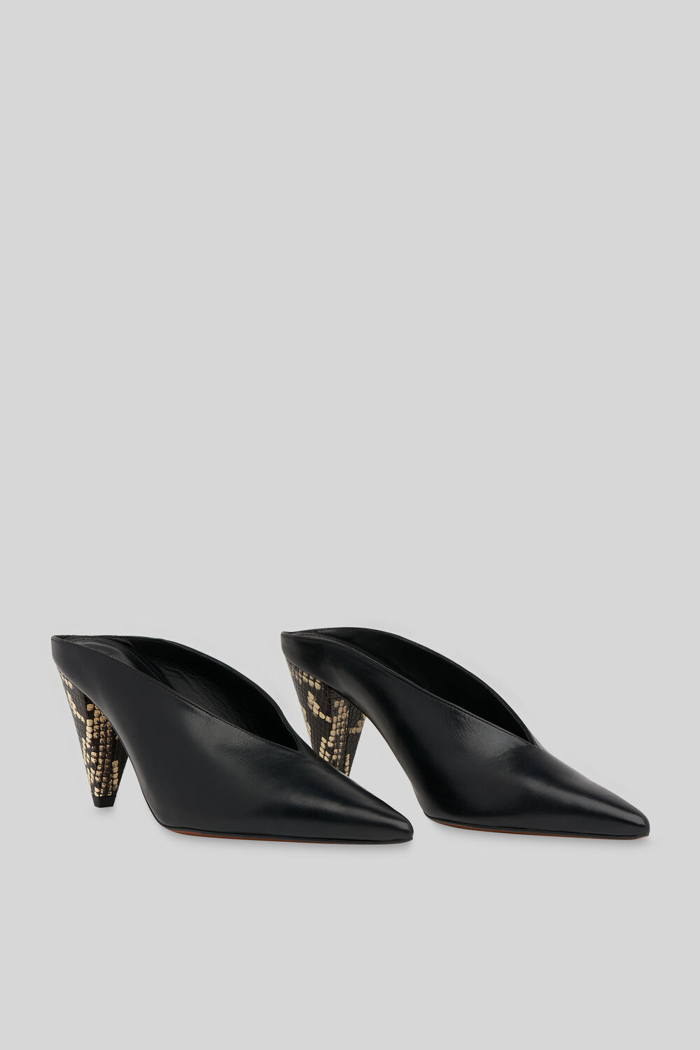 Ari Slip On Mule Black