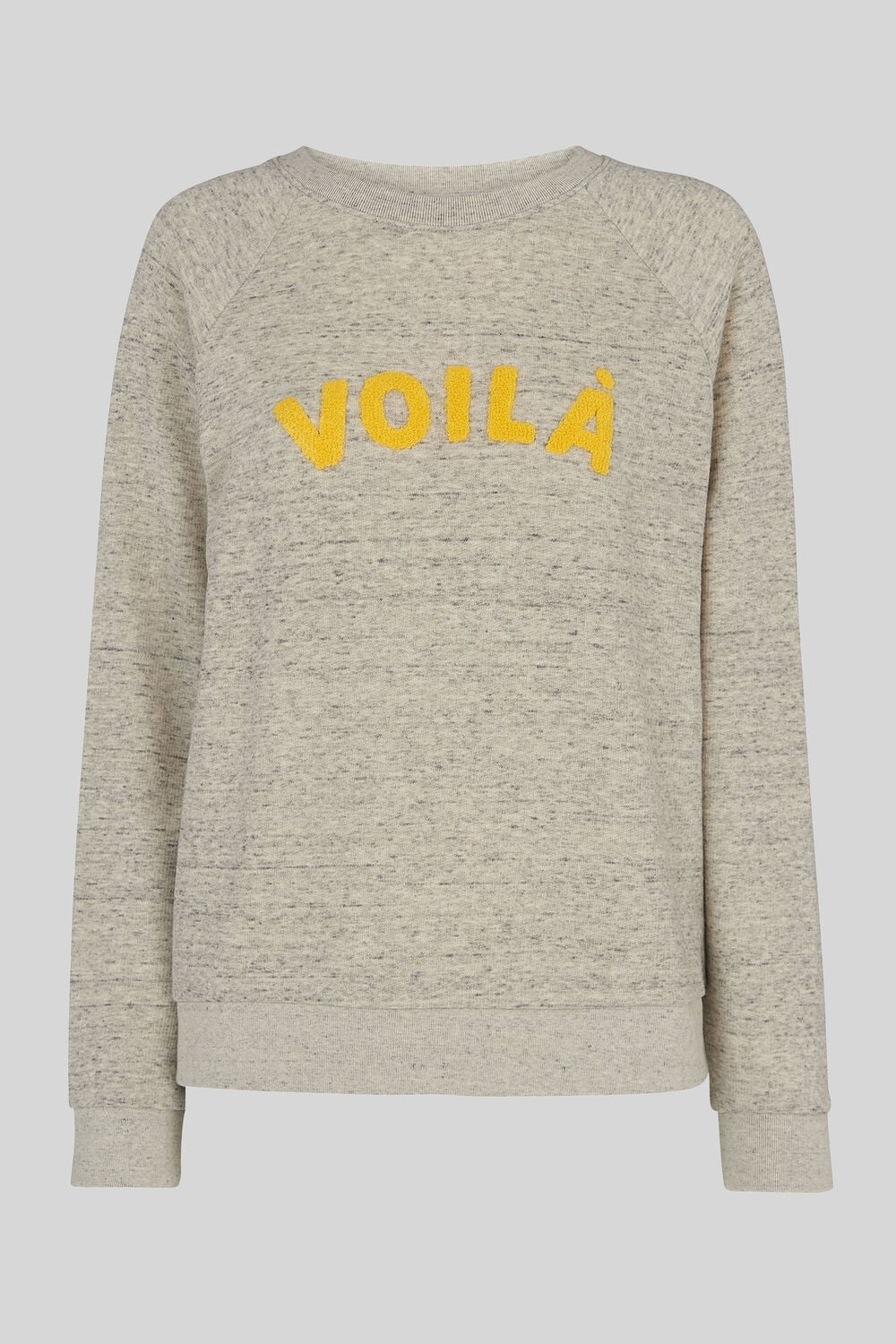 Voila Logo Sweatshirt Grey Marl