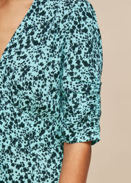 Midnight Meadow Floral Dress