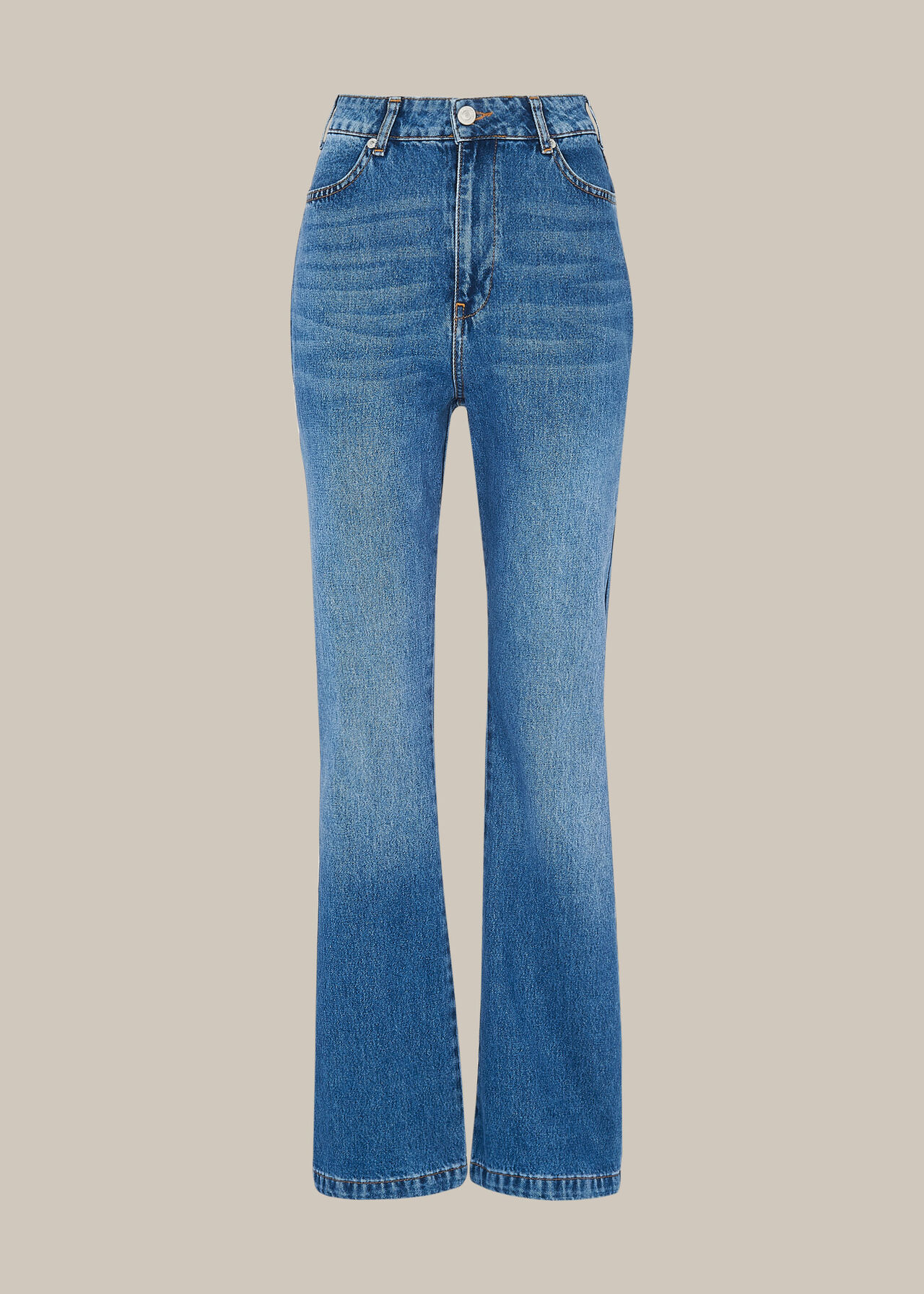 Denim Authentic Flared Jean, WHISTLES