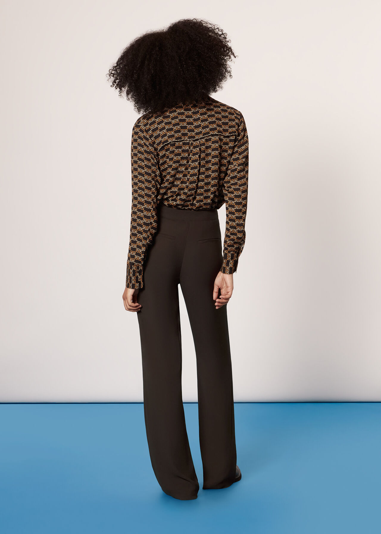 Farrah Slim Flare Trouser