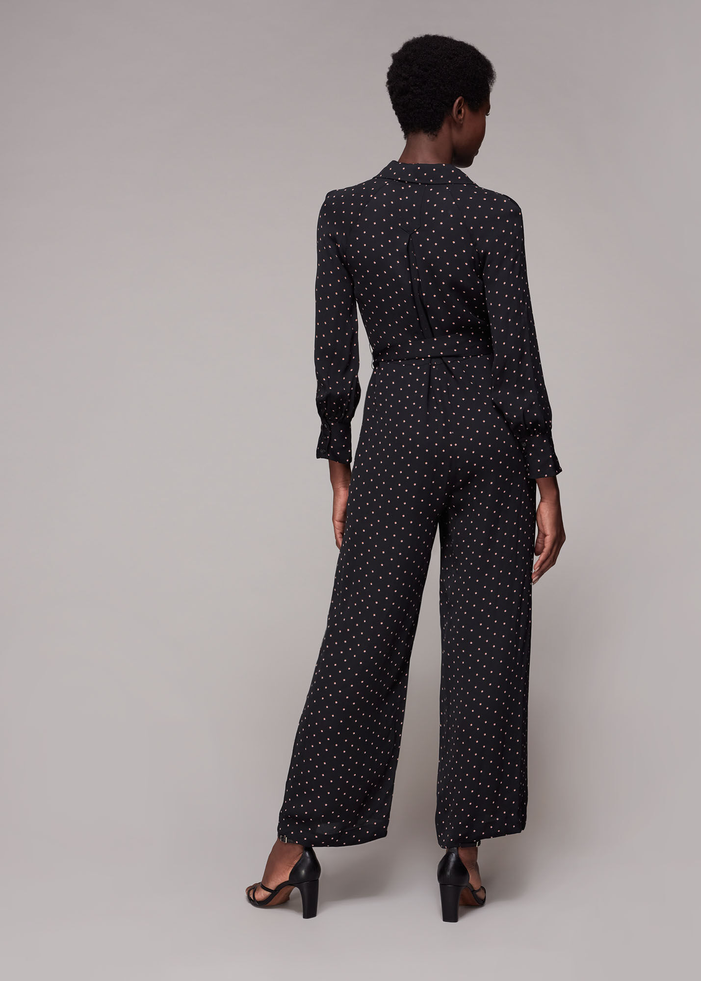 Multicolour Abby Star Print Jumpsuit 
