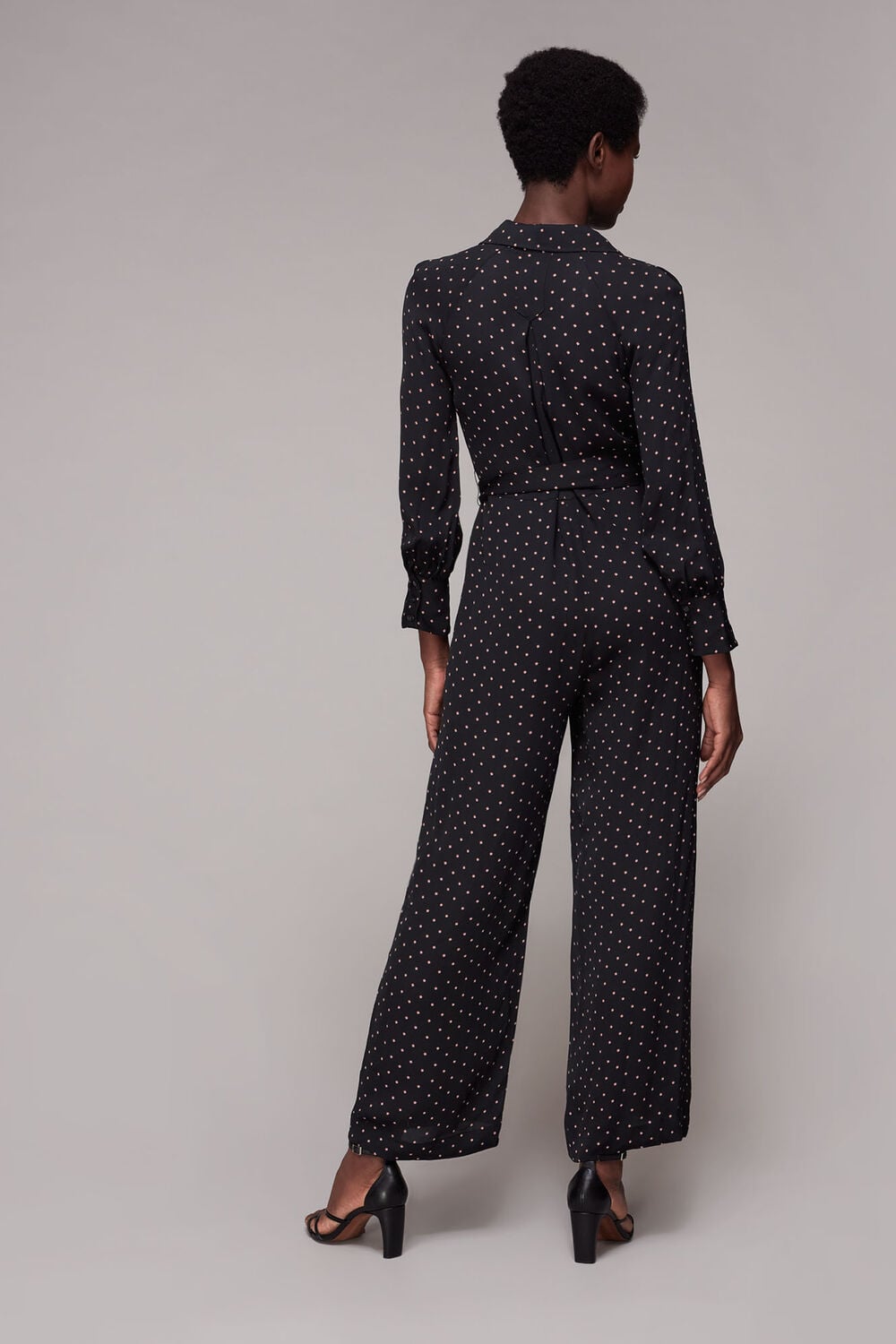 Abby Star Print Jumpsuit