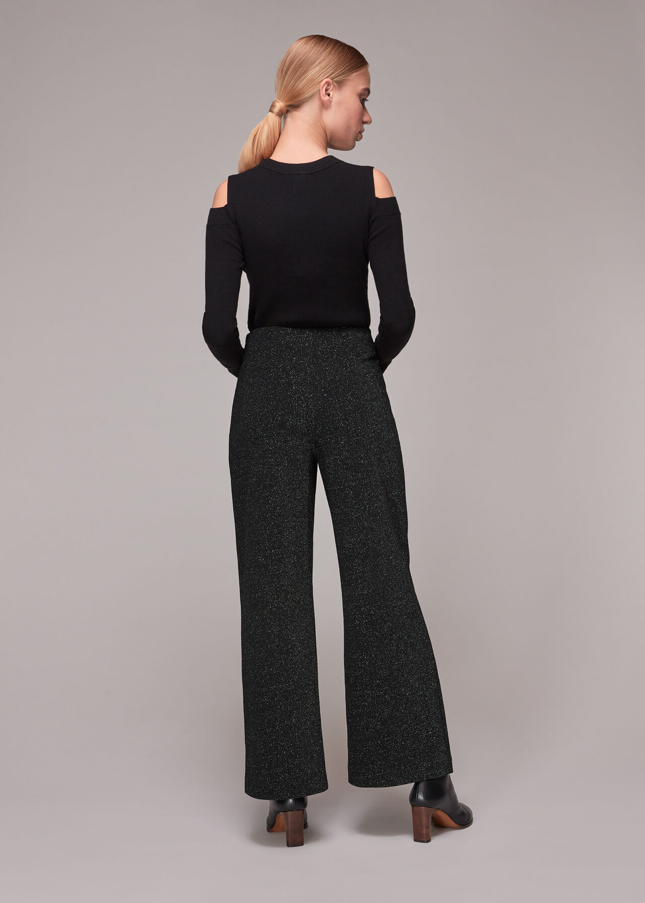 Ava Sparkle Ponte Trouser