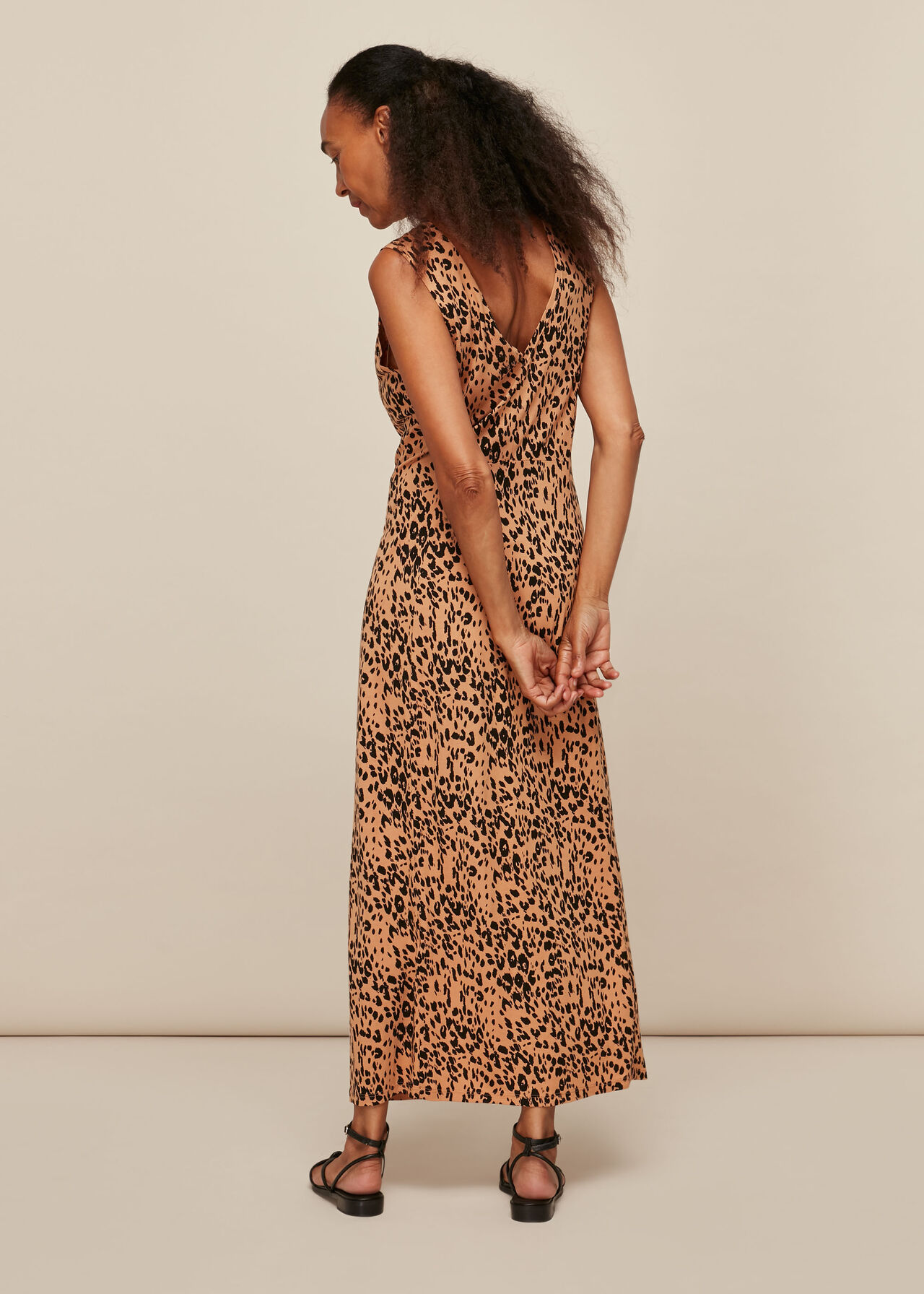 Jersey Safari Print Dress