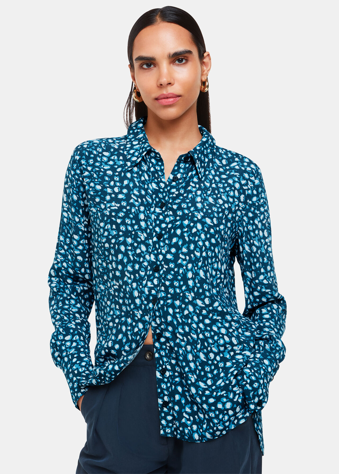 Pastel Leopard Print Shirt
