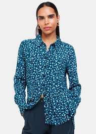 Pastel Leopard Print Shirt