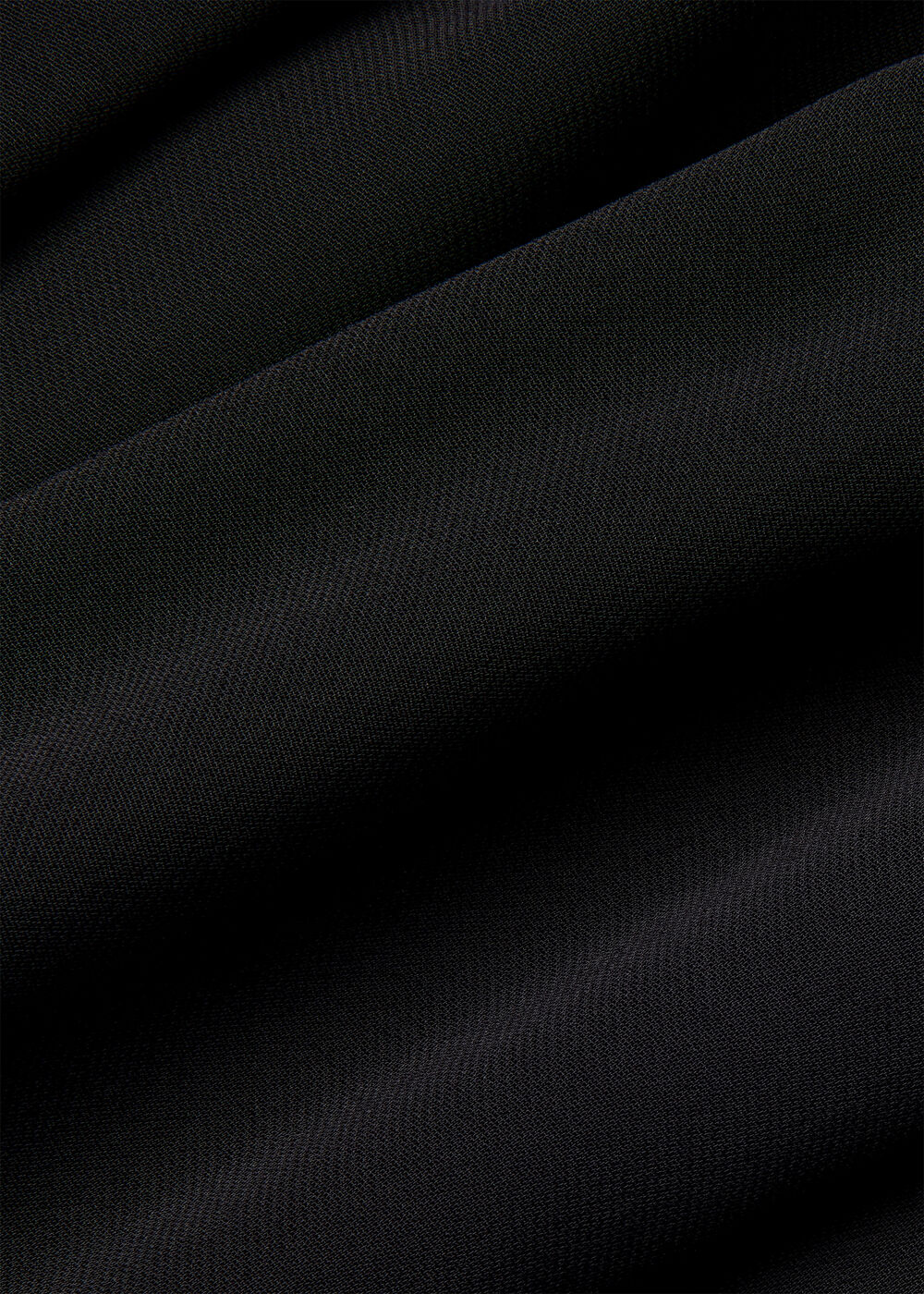 Lace Detail Crepe Mini Dress