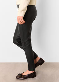 Stretch Leather Legging