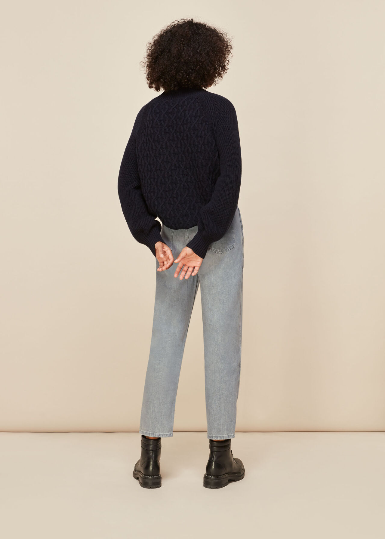 Authentic Barrel Leg Jean