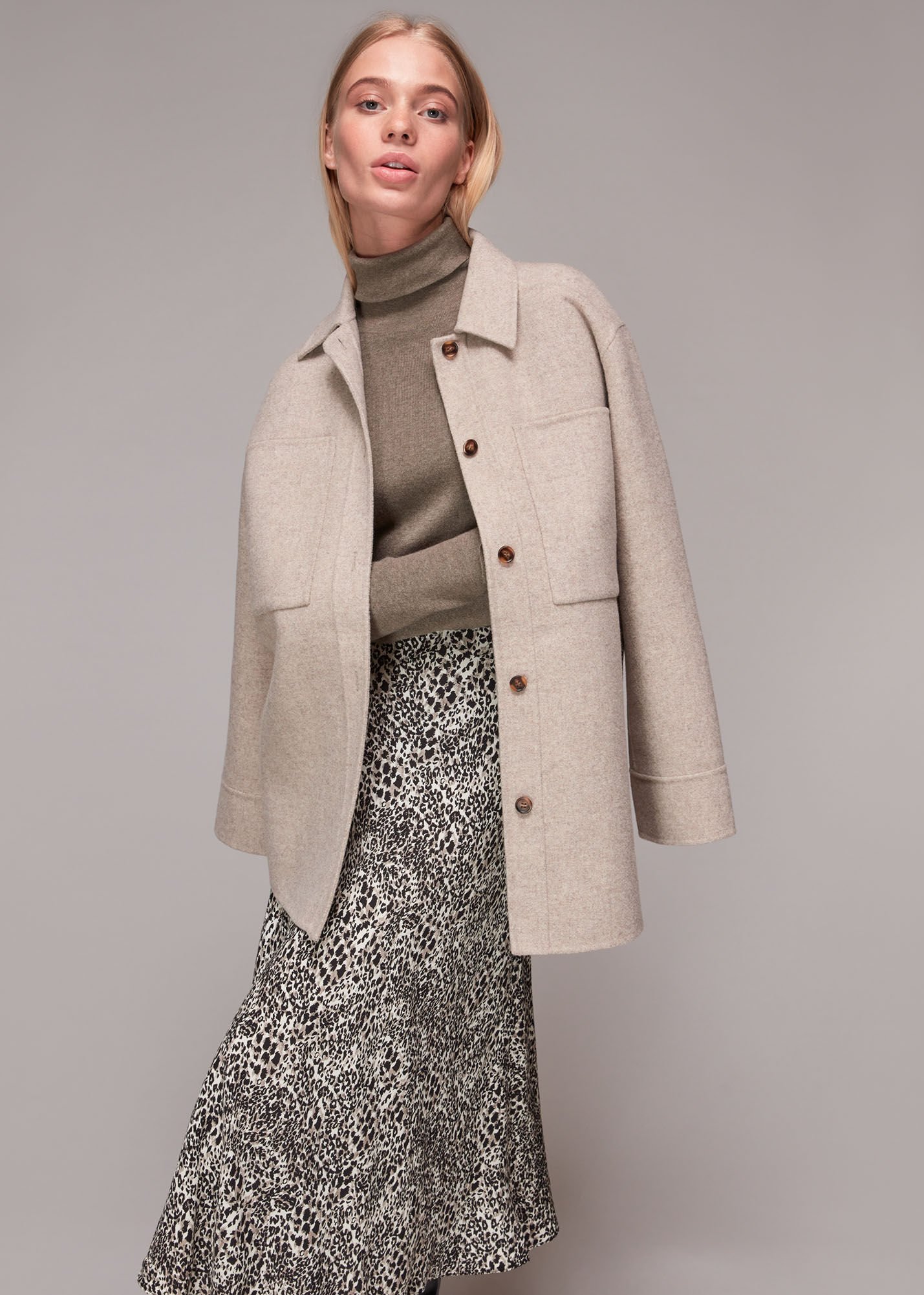 Bias cut wool skirt discount