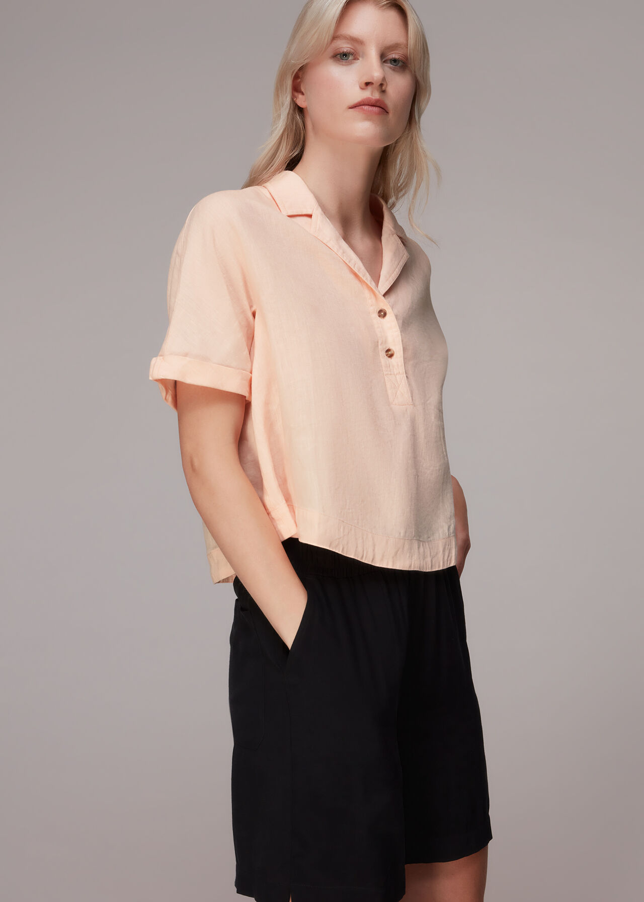 Sadie Linen Top