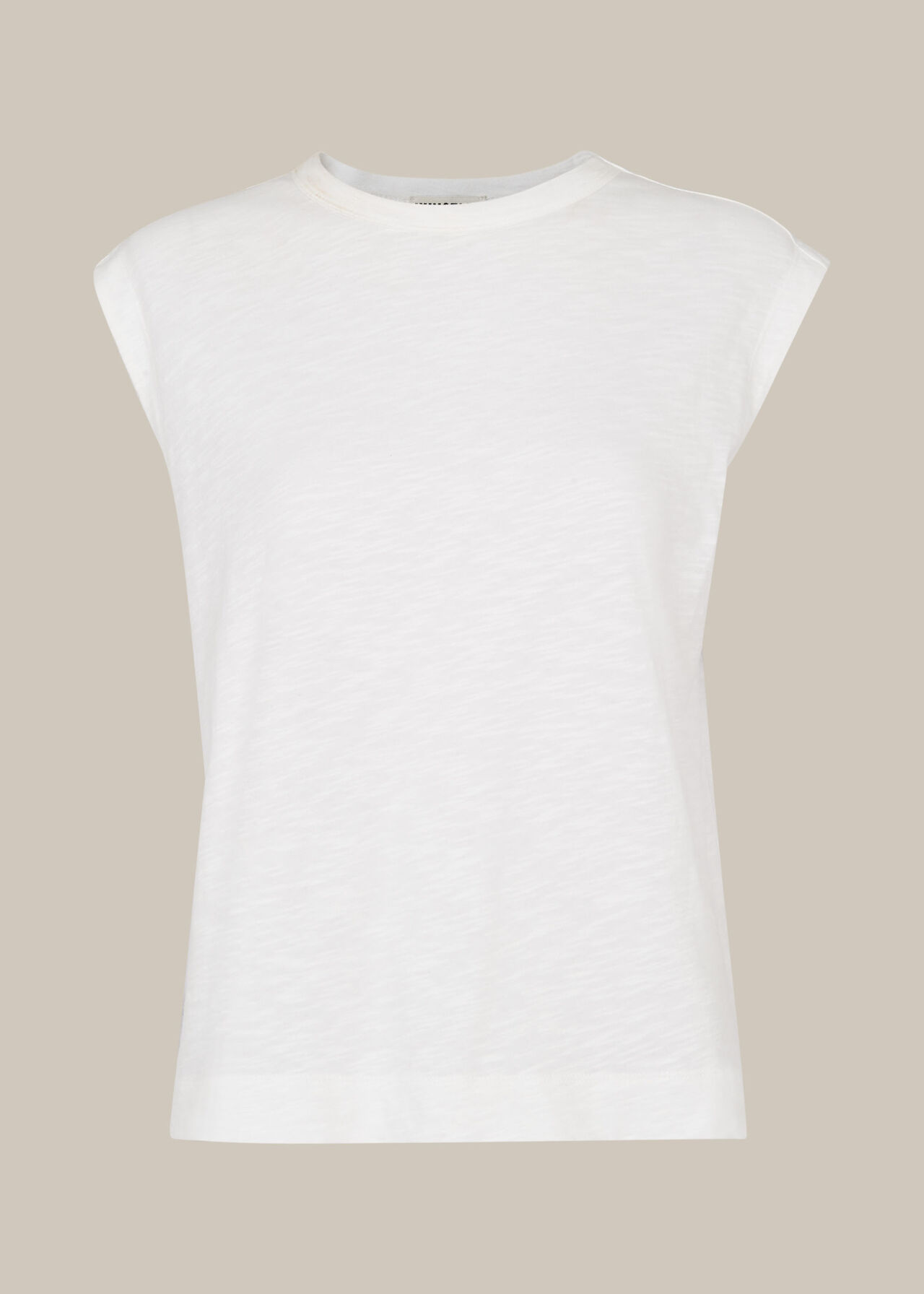 White Easy Muscle Vest Top | WHISTLES