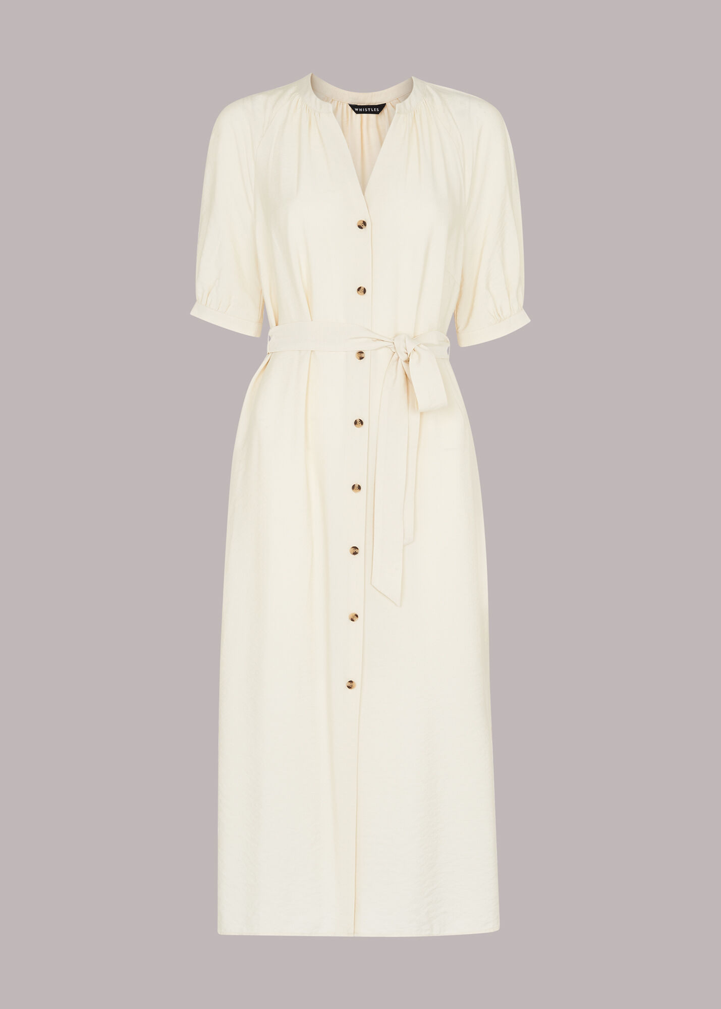 Ivory Olivia Midi Dress WHISTLES