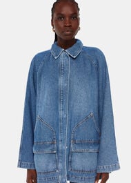 Flare Sleeve Denim Jacket