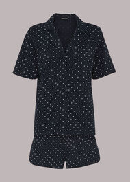 Spot Print Short Pyjamas