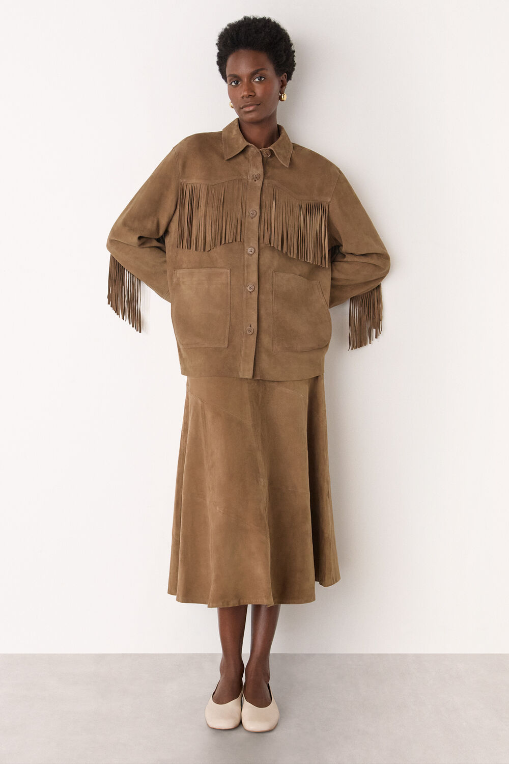 Tassel Suede Jacket