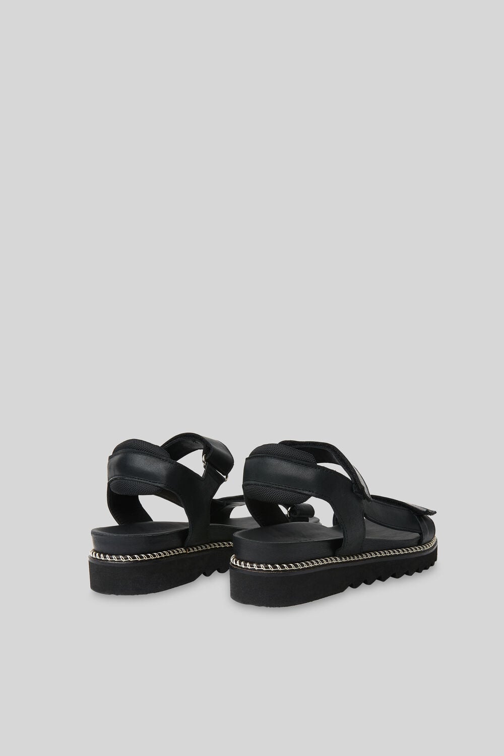 Noah Sporty Velcro Sandal Black