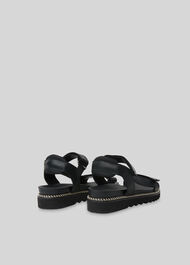 Noah Sporty Velcro Sandal Black