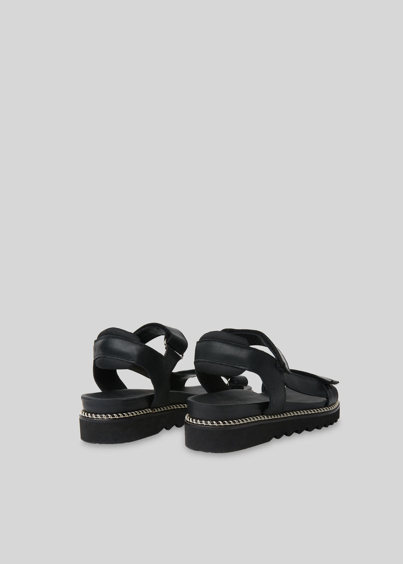 Noah Sporty Velcro Sandal Black