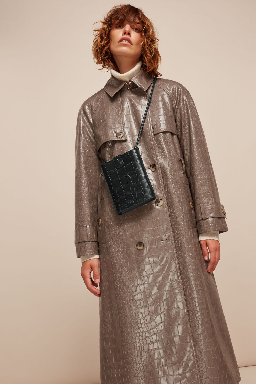 Alton Croc Pouch Bag