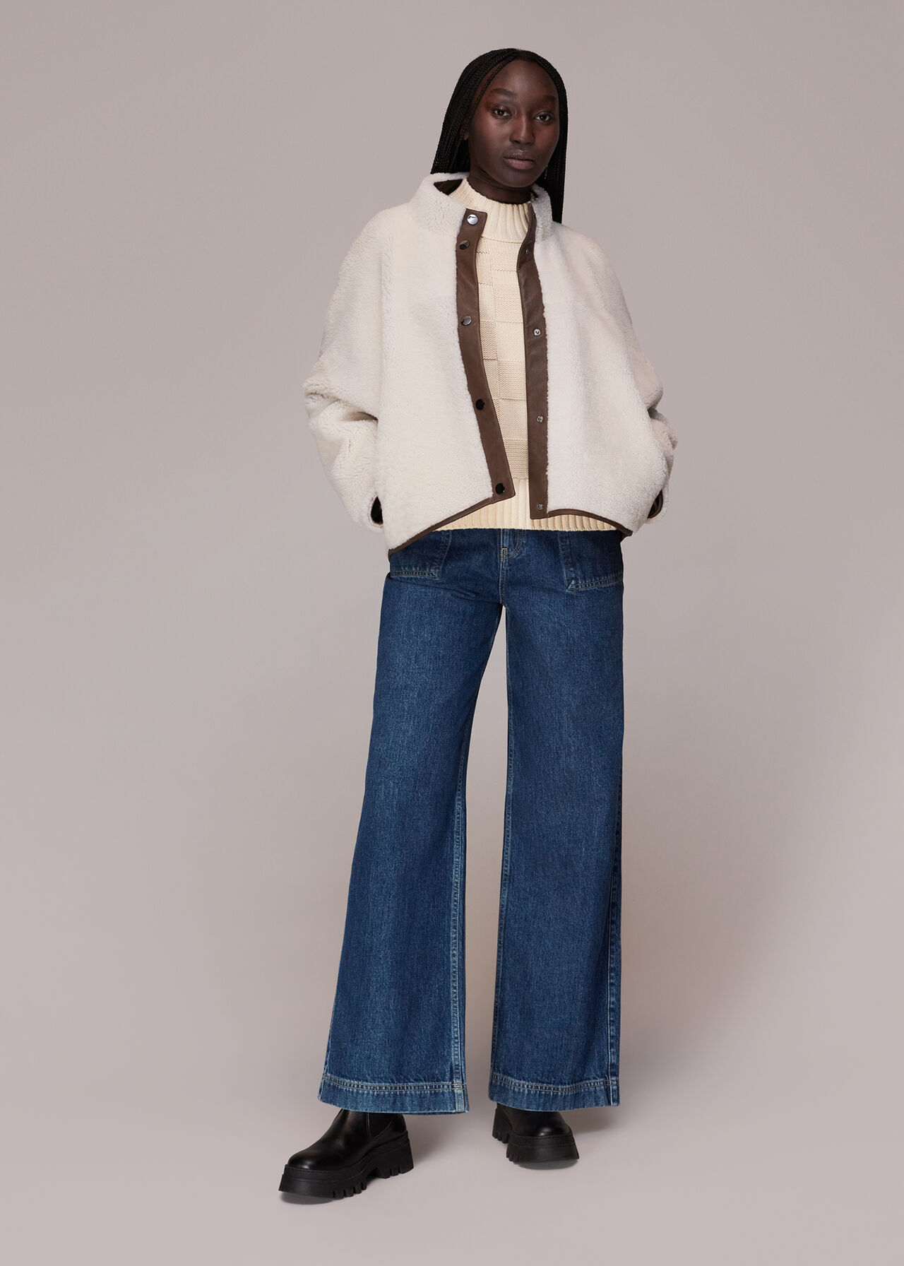 Texture Check Sweater