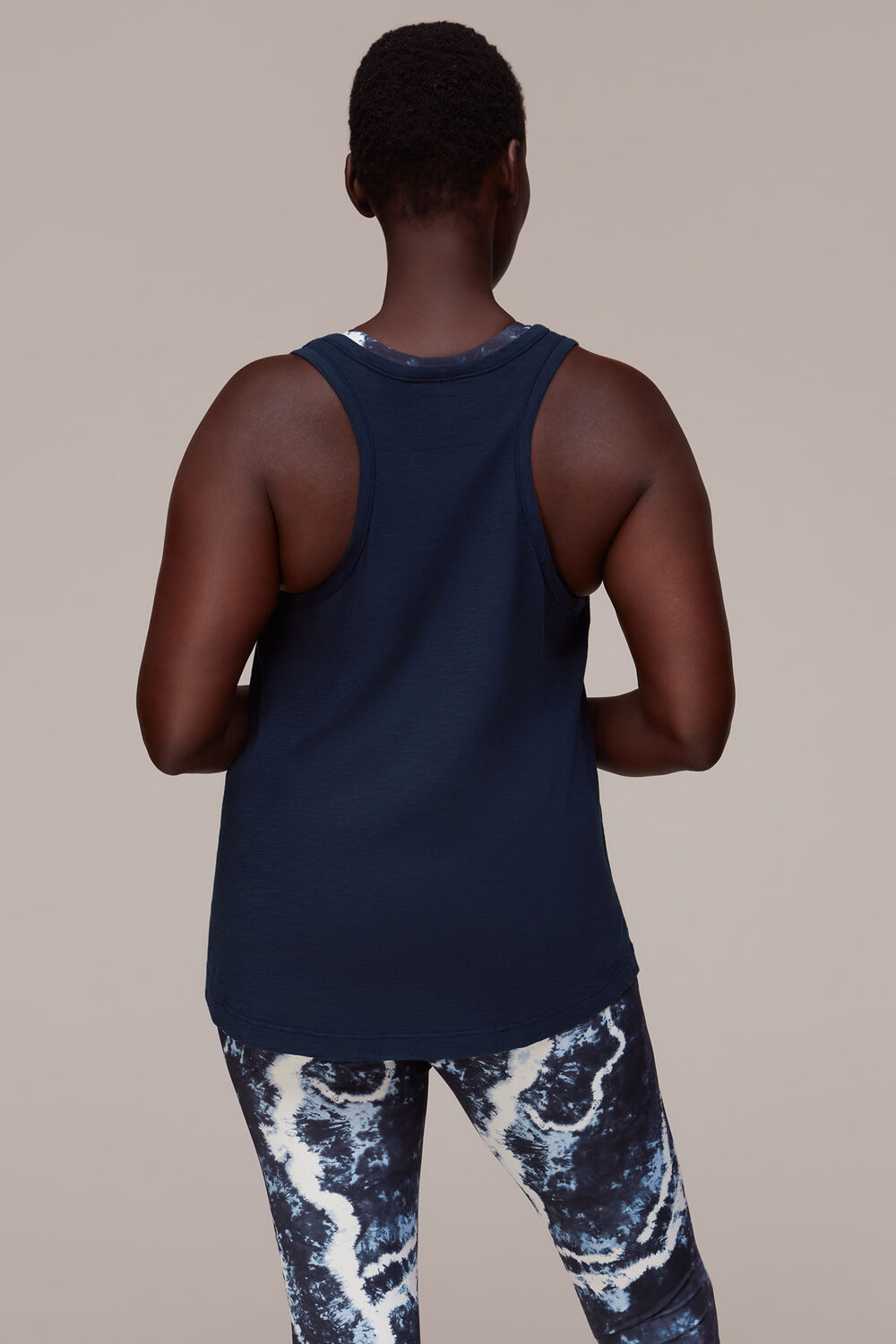 Curved Hem Active Vest