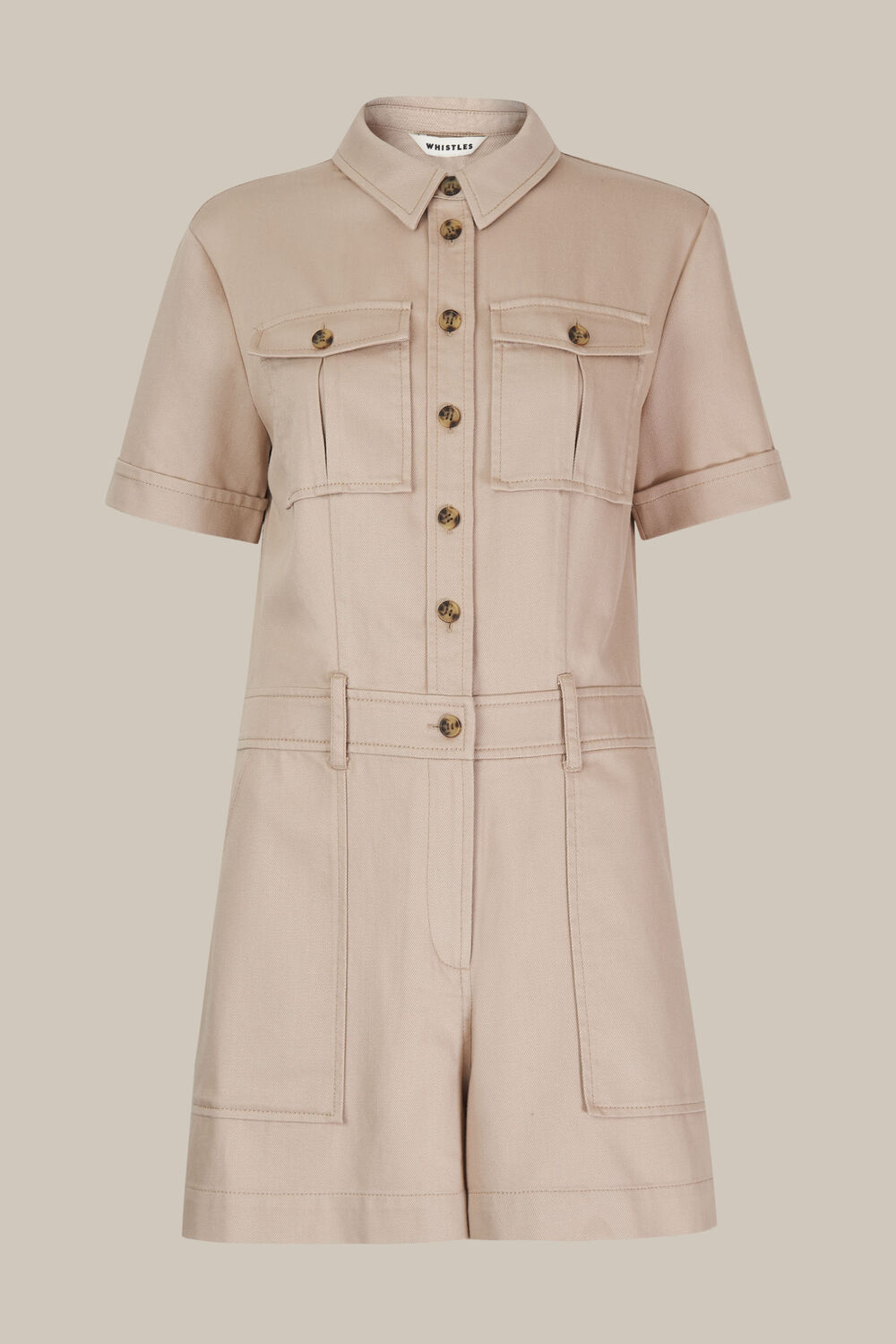 Leith Utility Twill Playsuit