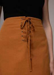Piper Lace Front Mini Skirt