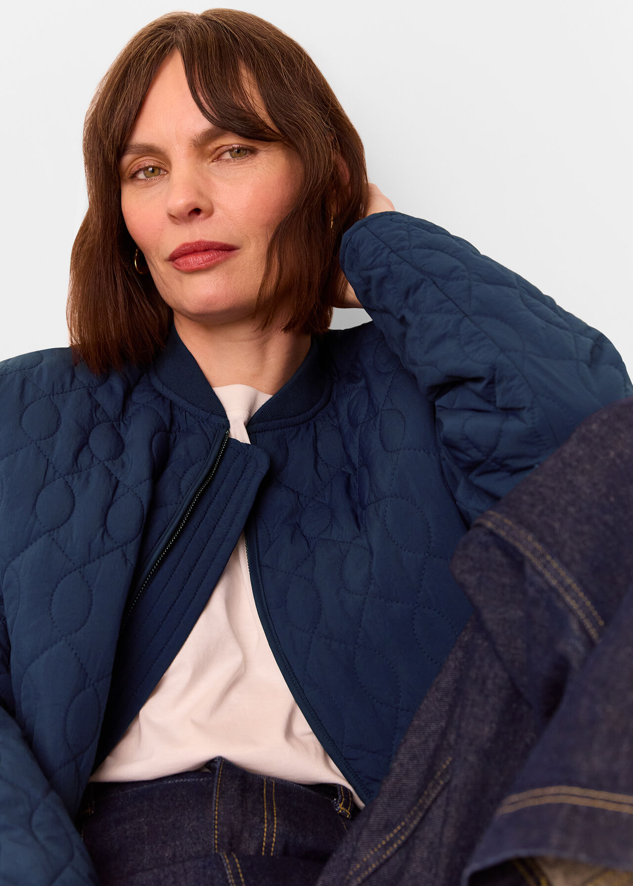 Nia Drawstring Quilted Jacket