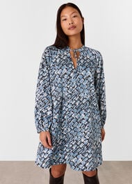 Petite Feathered Wing Marnie Dress