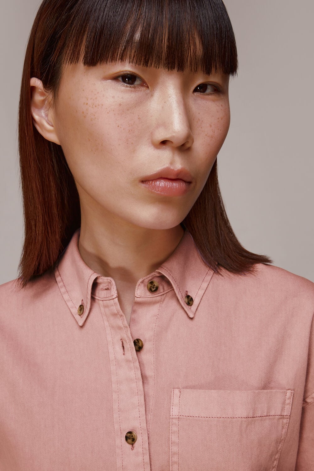 Ruby Denim Pocket Shirt