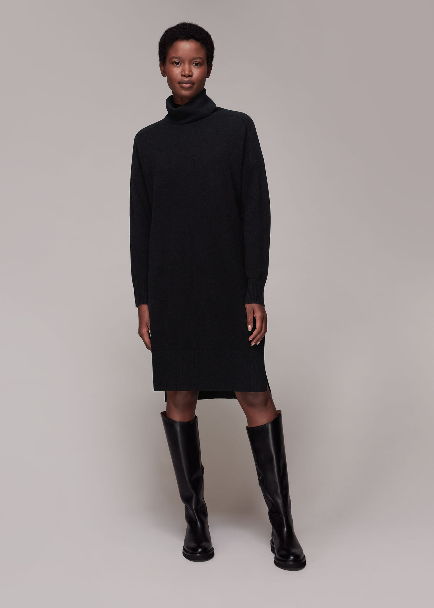 Whistles cashmere on sale roll neck