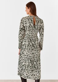 Cut Stems Ruched Side Dress