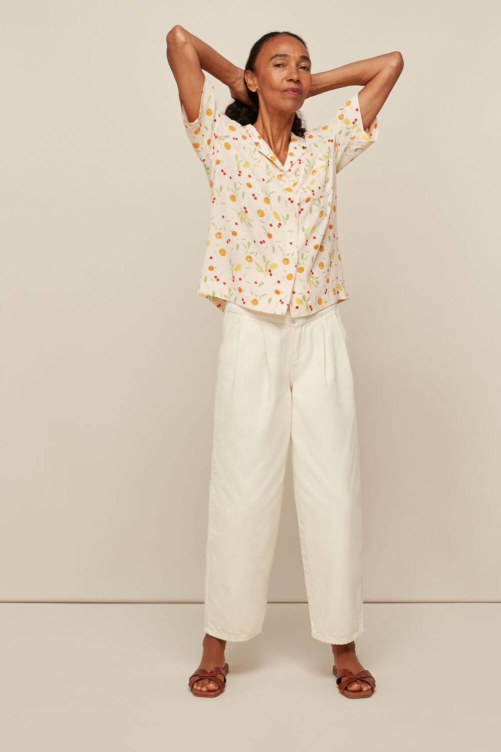 Fruit Print Shirt