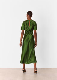 Avery Satin Twist Dress