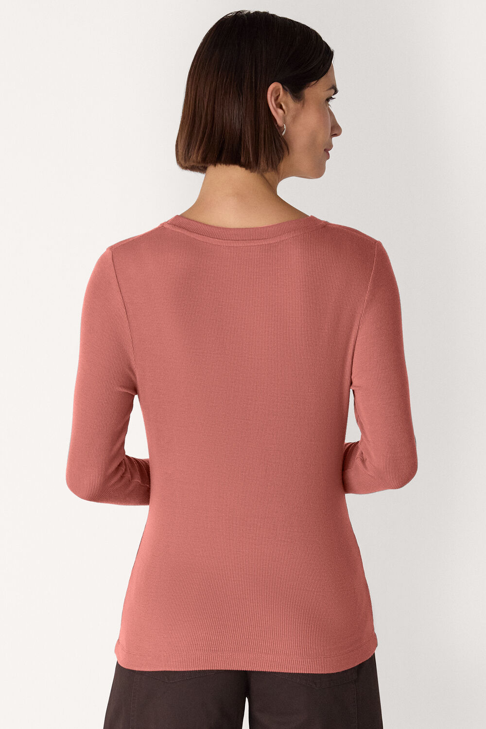 Essential Ribbed Crew