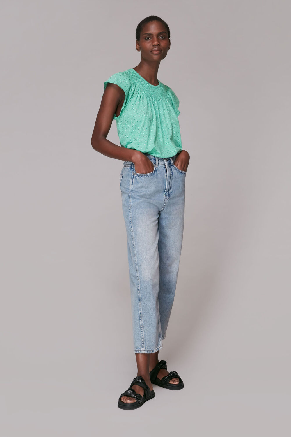 Scattered Bloom Blade Top