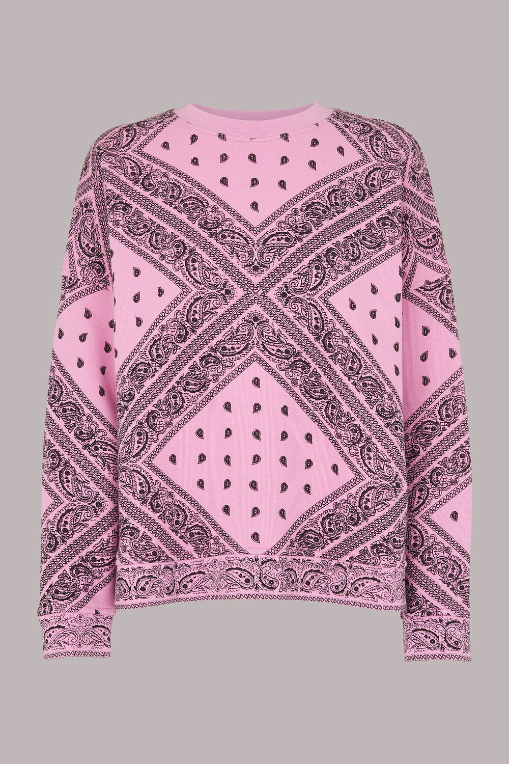 Bandana Printed Sweatshirt