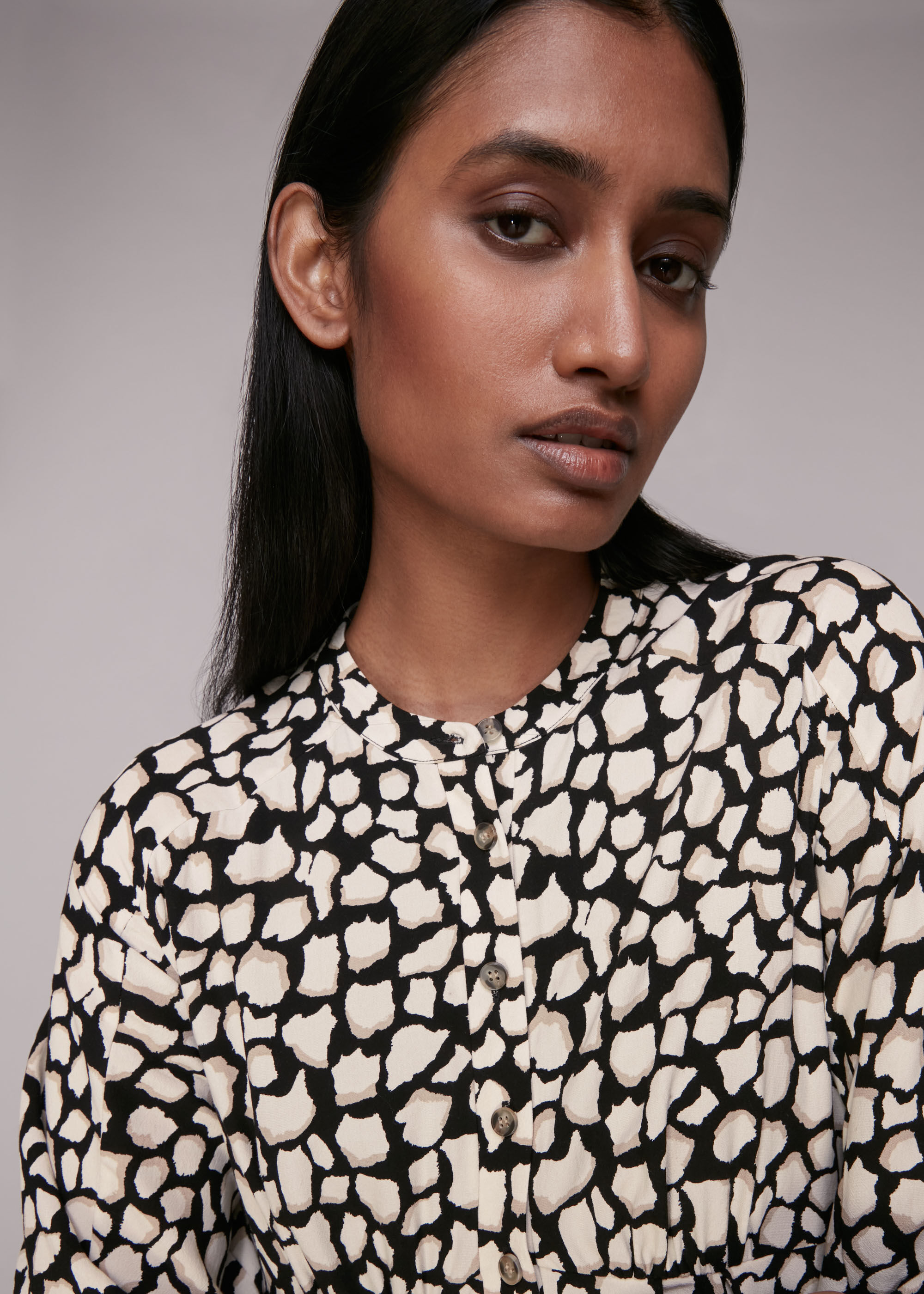 Zara giraffe sales print dress