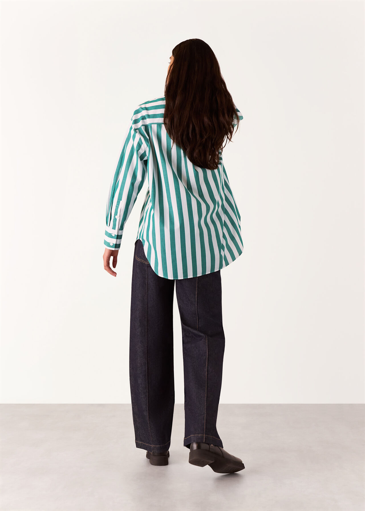 Stripe Oversized Shirt