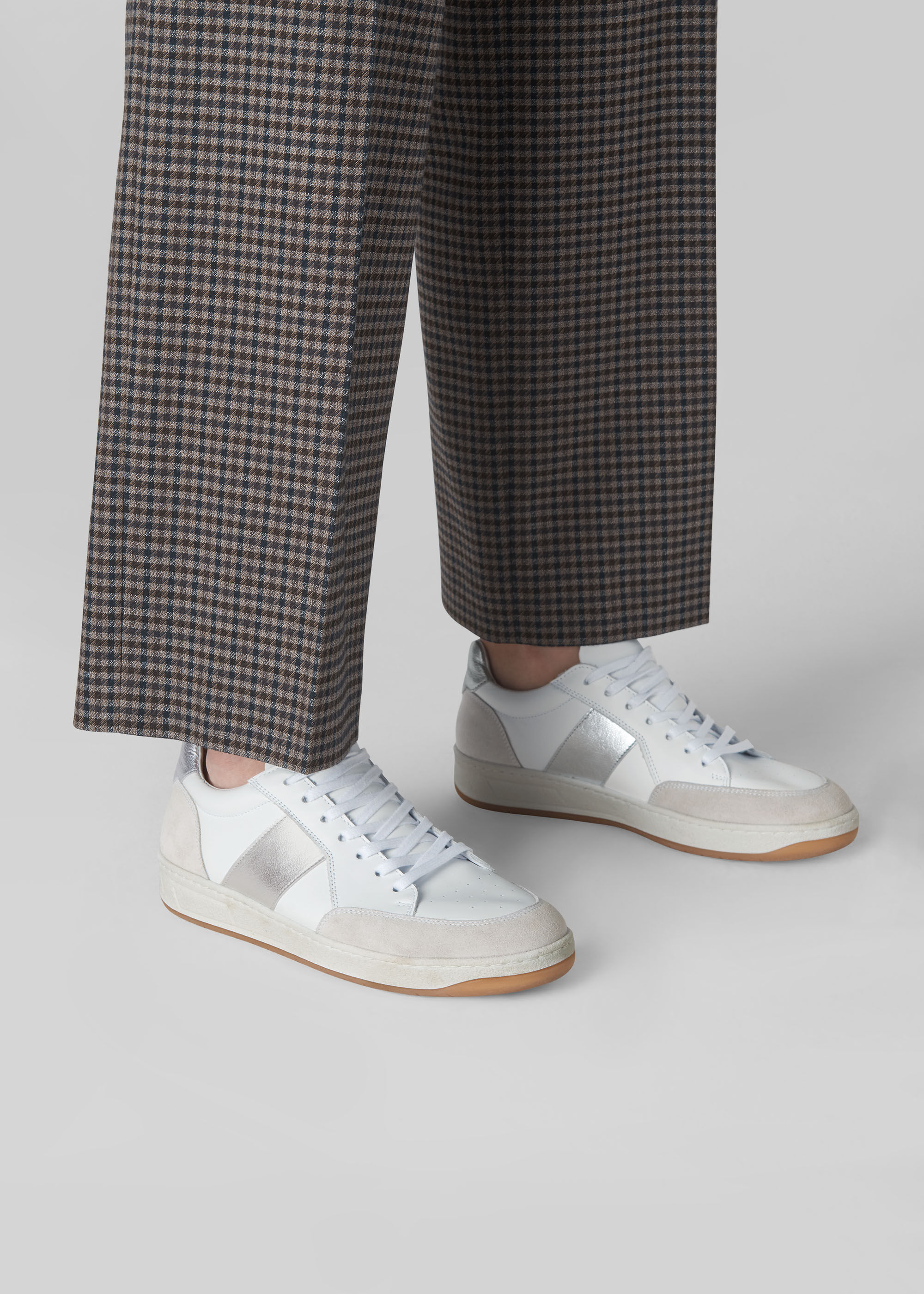 Whistles black trainers store