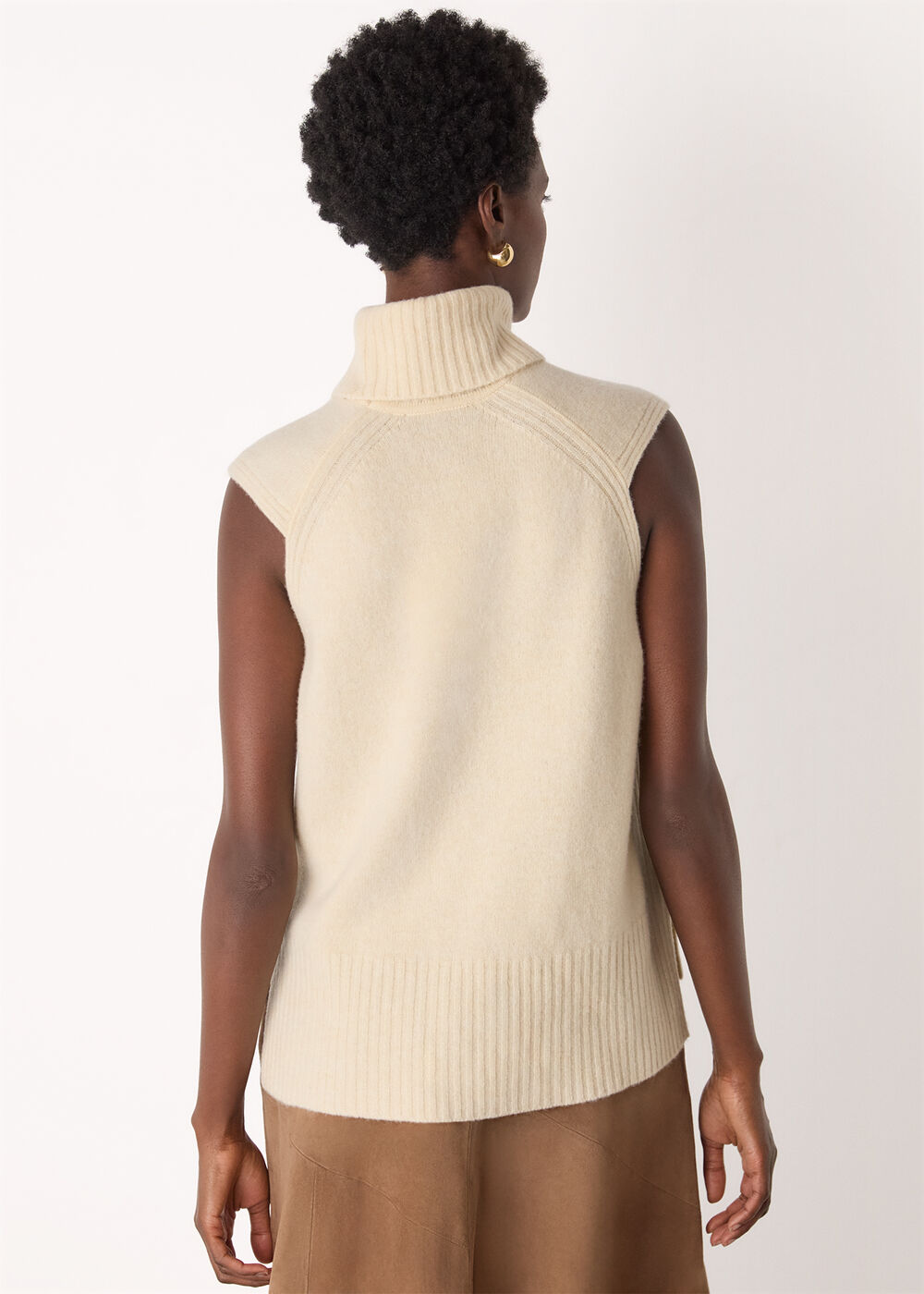 Roll Neck Detail Tank